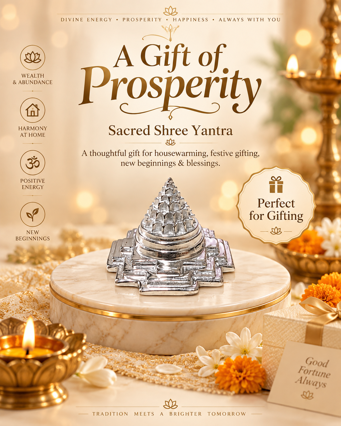 A Gift of Prosperity — Sacred Shree Yantra
